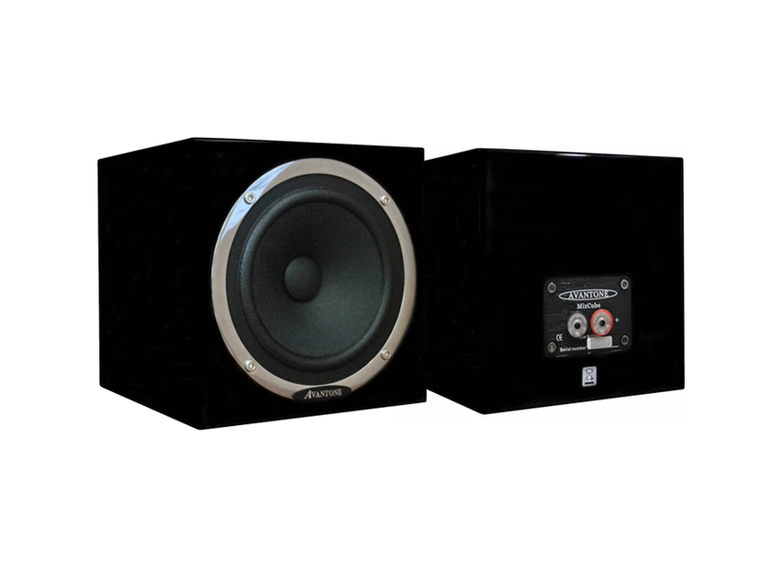 Avantone MixCubes Passive Stereo Black Full-Range Mini Reference Monitors 